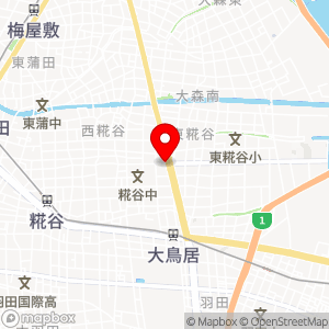 三井のリパーク 西糀谷3丁目の地図