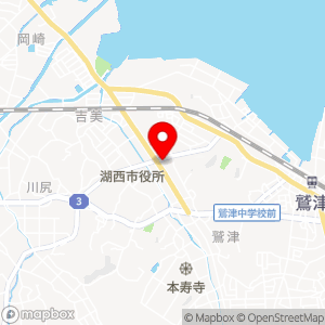 デイリーヤマザキ 湖西古見店の地図