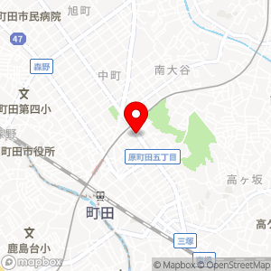 PJ Machidaサウナの地図