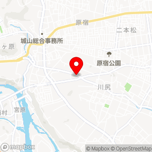 ローソン 城山川尻店の地図