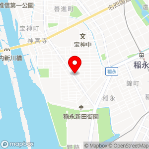 ミニストップ 名古屋宝神店の地図