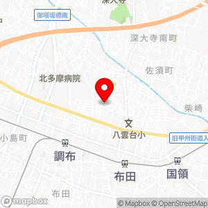 デザインメゾン調布ヶ丘駐車場の地図