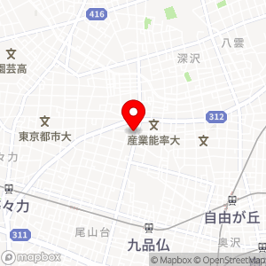 エコロパーク 等々力第4の地図