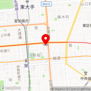 名鉄協商パーキング 東桜第10の地図