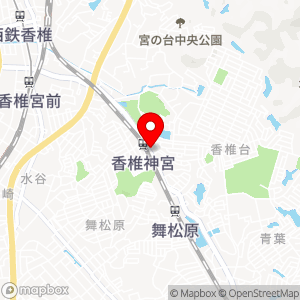 ミニストップ 福岡香椎6丁目店の地図
