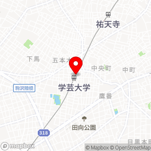 東急ストア 学芸大学店の地図
