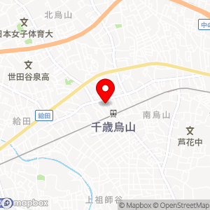 ファミリーマート 千歳烏山駅北店の地図