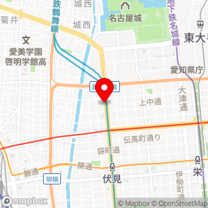 名鉄協商パーキング 伏見魚ノ棚の地図