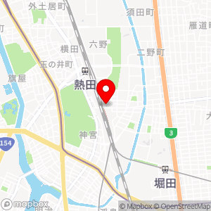 名鉄協商パーキング 神宮三本松第3の地図