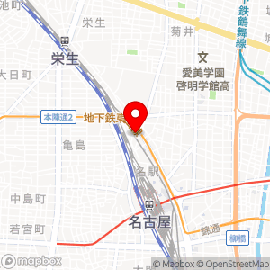 名鉄協商パーキング 牛島第2の地図