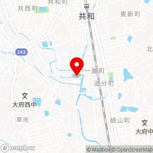 ファミリーマート 大府凪場店の地図
