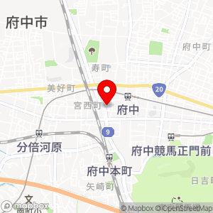 コナミスポーツクラブ府中の地図