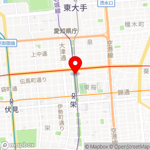 ジュピター 名古屋セントラルパーク店の地図