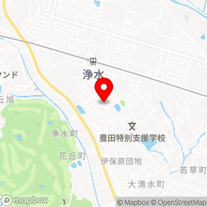 えぷろん 生鮮館 浄水店の地図