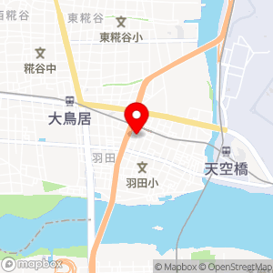 ローソン 羽田四丁目店の地図