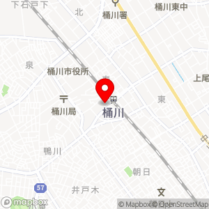 ニュー・クイック 桶川東武マイン店の地図