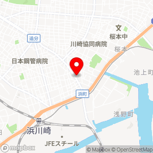 セブン-イレブン 川崎浜町3丁目店の地図