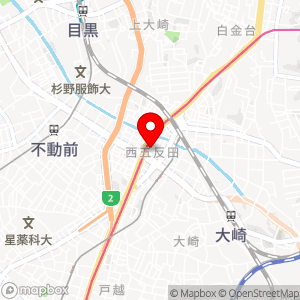 西五反田第５１駐車場の地図