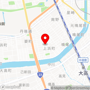 名鉄協商パーキング 上浜町の地図