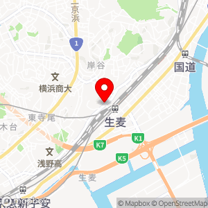ファミリーマート 生麦駅西口店の地図