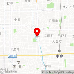 ローソン 中川中島新町店の地図