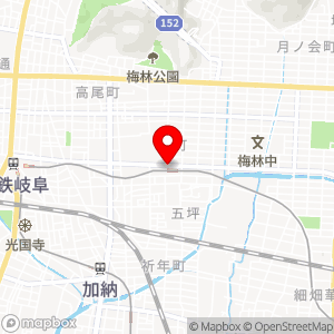 ファミリーマート 岐阜田神駅前店の地図