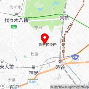 セブンイレブン 渋谷神南小学校西の地図