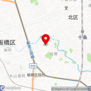 コインパーク 仲宿第3の地図