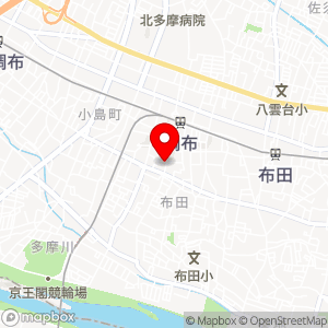 京王コインパーク 調布駅南の地図