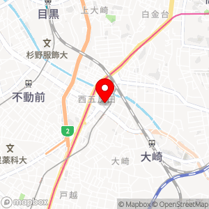 セブン-イレブン 西五反田1丁目店の地図