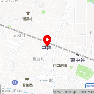 セブン-イレブン 昭島中神駅南口店の地図
