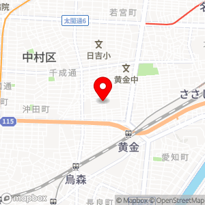 名鉄協商パーキング 北畑町の地図