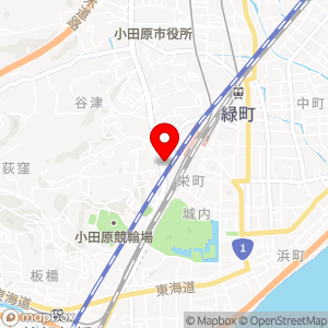 セブン-イレブン 小田原城山1丁目店の地図