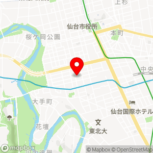 三井のリパーク 仙台晩翠通の地図