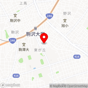 東が丘2*7*19駐車場の地図