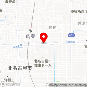 セブン-イレブン 北名古屋白山店の地図