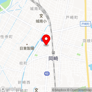 名鉄協商パーキング 岡崎駅西第2の地図