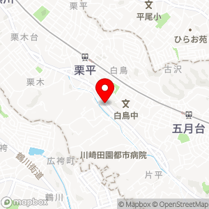 湯快爽快(くりひら店)の地図