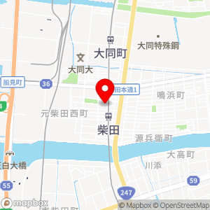 名鉄協商パーキング 柴田駅西第2の地図