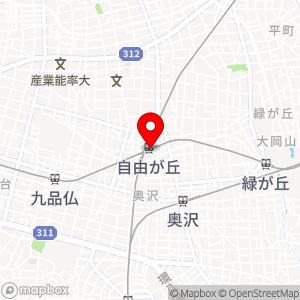ローソン LAWSON+toks自由が丘下りホーム店の地図