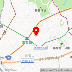 ファインパーキング 南青山第1の地図