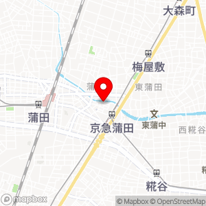 ショウワパーク 蒲田4丁目の地図