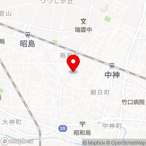 ローソン 昭島朝日町四丁目店の地図
