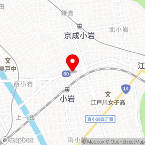 ファミリーマート 西小岩一丁目店の地図