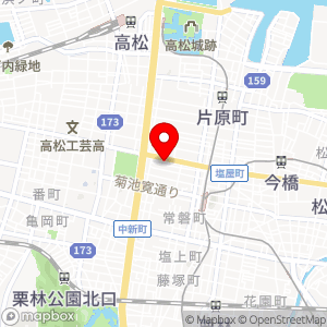セブン-イレブン 高松南新町店の地図