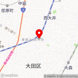 ファミリーマート 西大井四丁目店の地図
