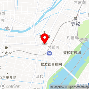 カネスエ 笠松店の地図