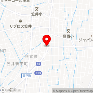 ローソン 浜松笠井交番前店の地図