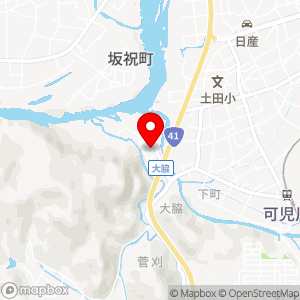 RVパーク湯の華RVキャンプ場の地図