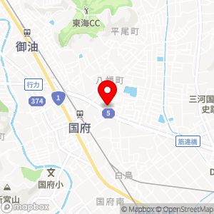 ファミリーマート 豊川八幡町店の地図